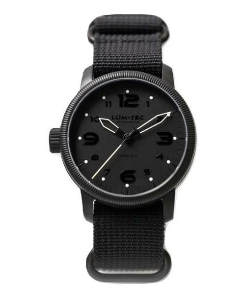 Relógio Masculino À Prova D'água Lumtec Black Neon