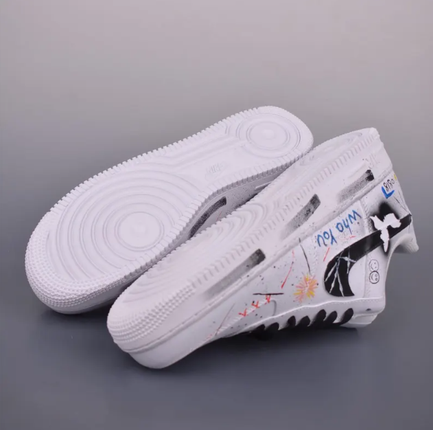 Tênis Feminino Air Force Personalizado Butterfly