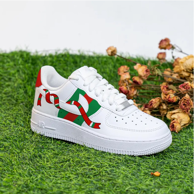 Tênis Air Force 1 Personalizado Christmas Cartoon