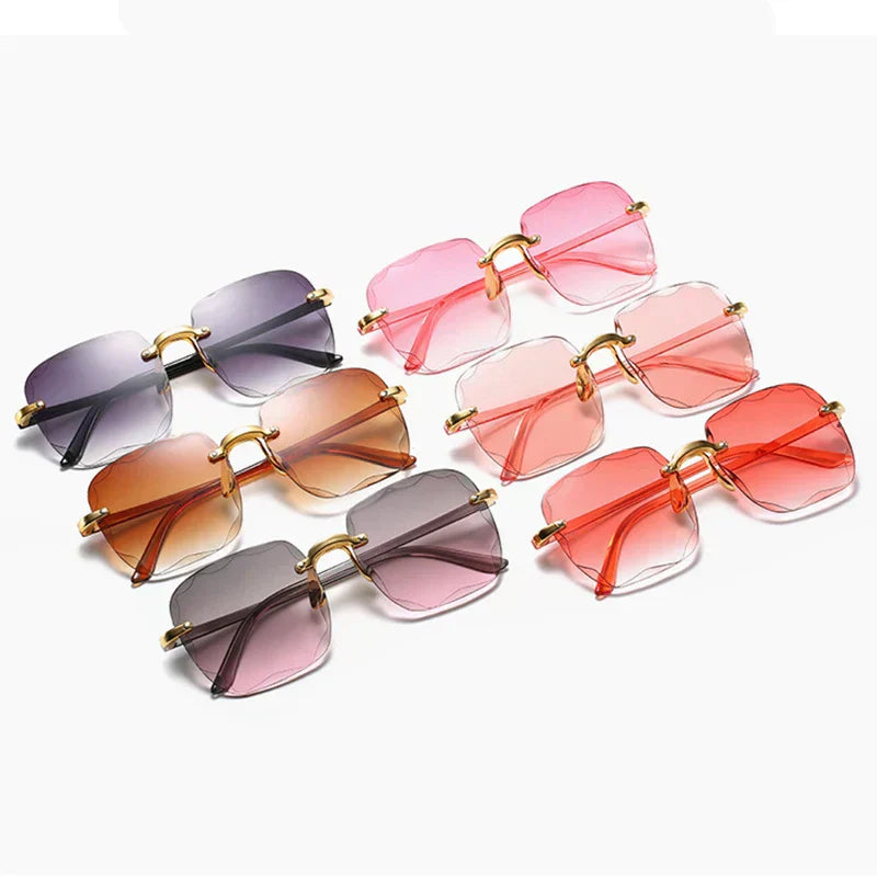 Óculos de sol vintage lentes gradientes original - RMM