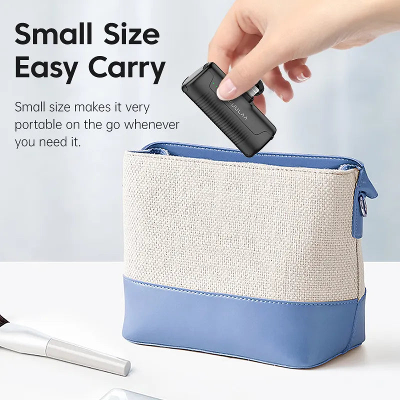 Mini Carregador Portátil KUULAA 4500mAh - Envio Nacional