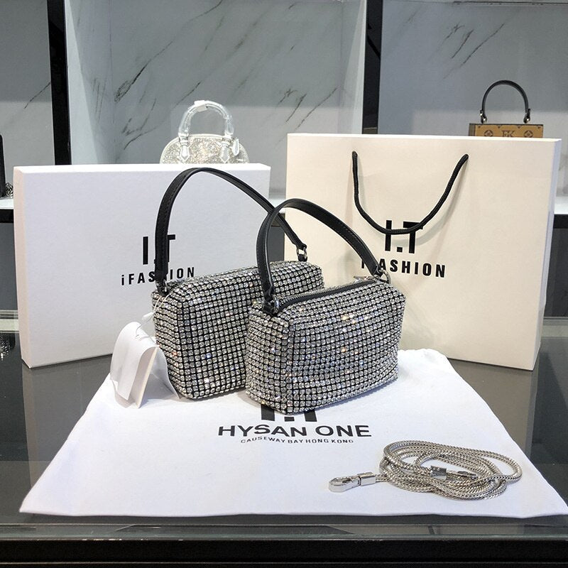 Bolsa feminina brilhante Rooster r3