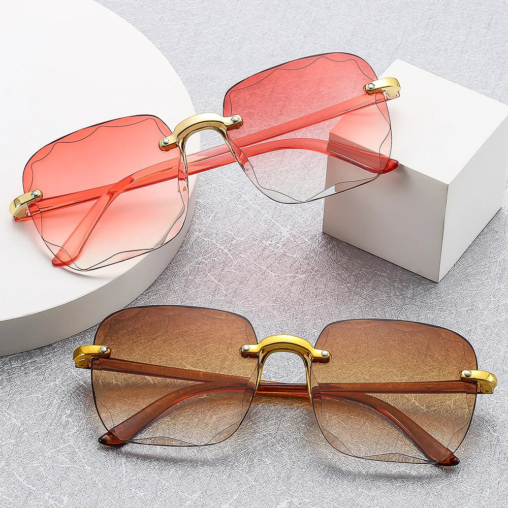 Óculos de sol vintage lentes gradientes original - RMM