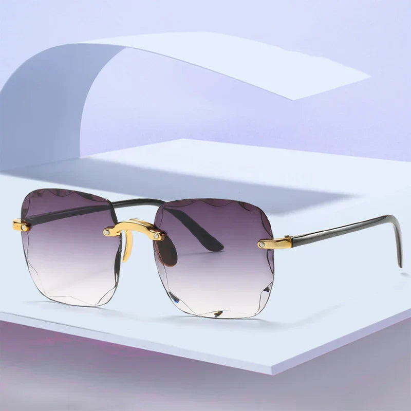 Óculos de sol vintage lentes gradientes original - RMM