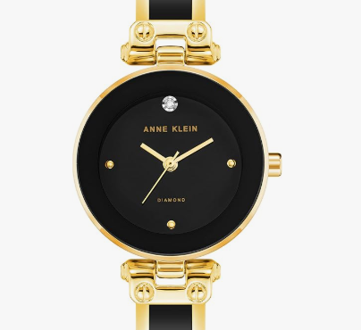 Relógio Feminino ANNE KLEIN Diamante Acentuado