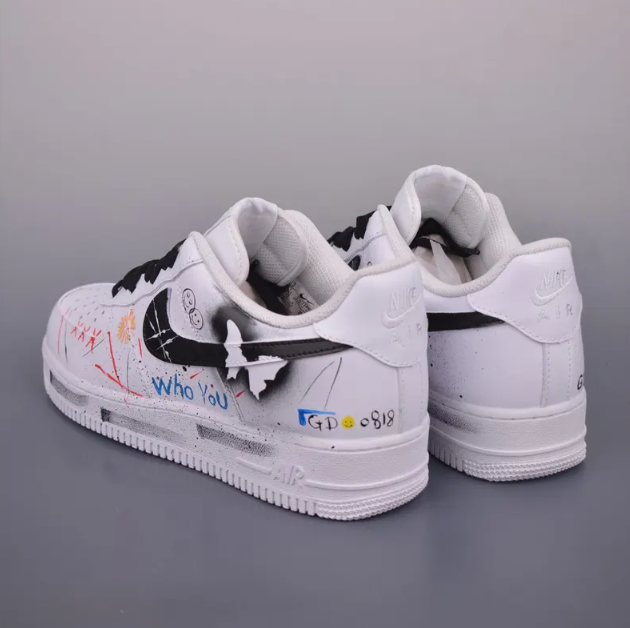 Tênis Feminino Air Force Personalizado Butterfly
