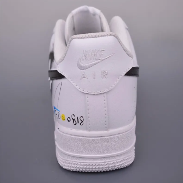 Tênis Feminino Air Force Personalizado Butterfly