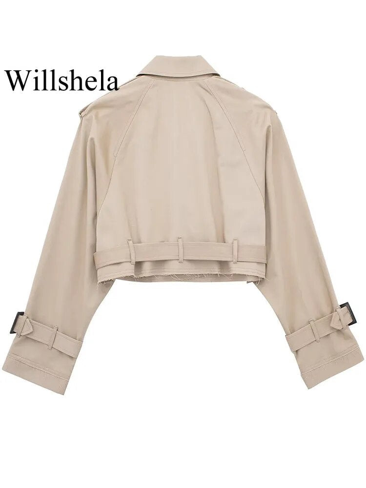 Jaqueta vintage Feminina Willshela - Envio Nacional